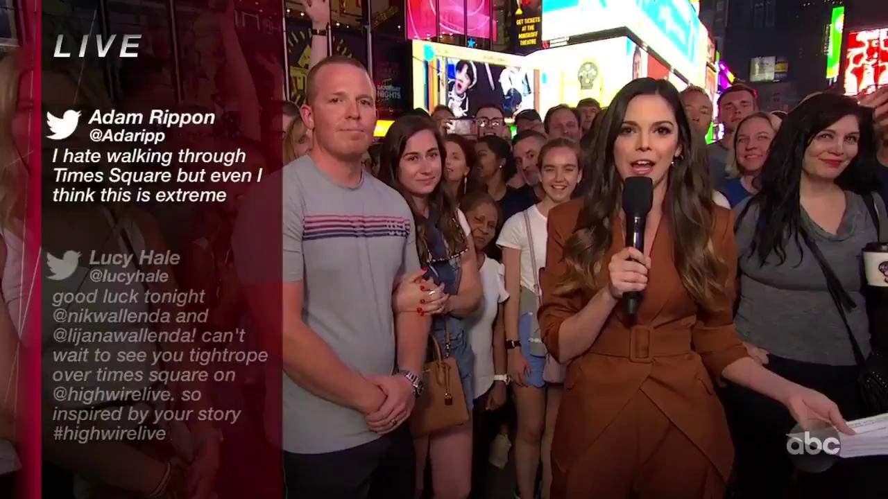 Highwire Live in Times Square with Nik Wallenda